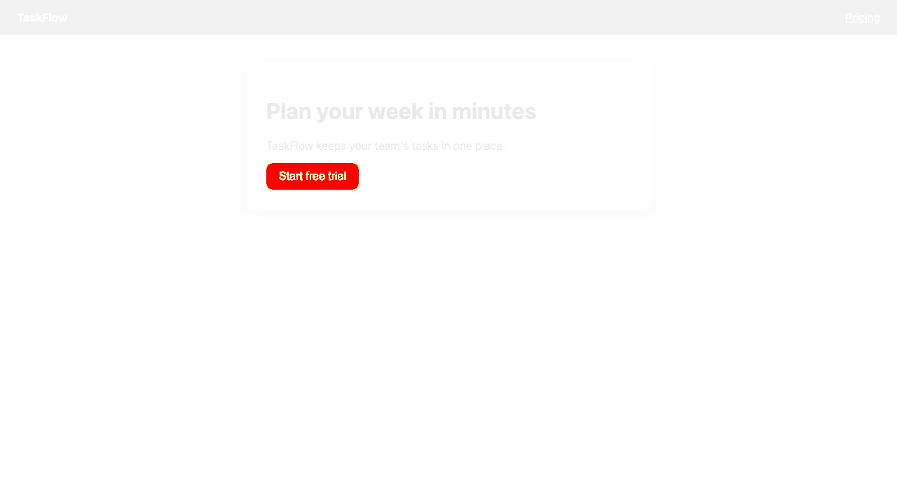 Diff: changed pixels of the button in red
