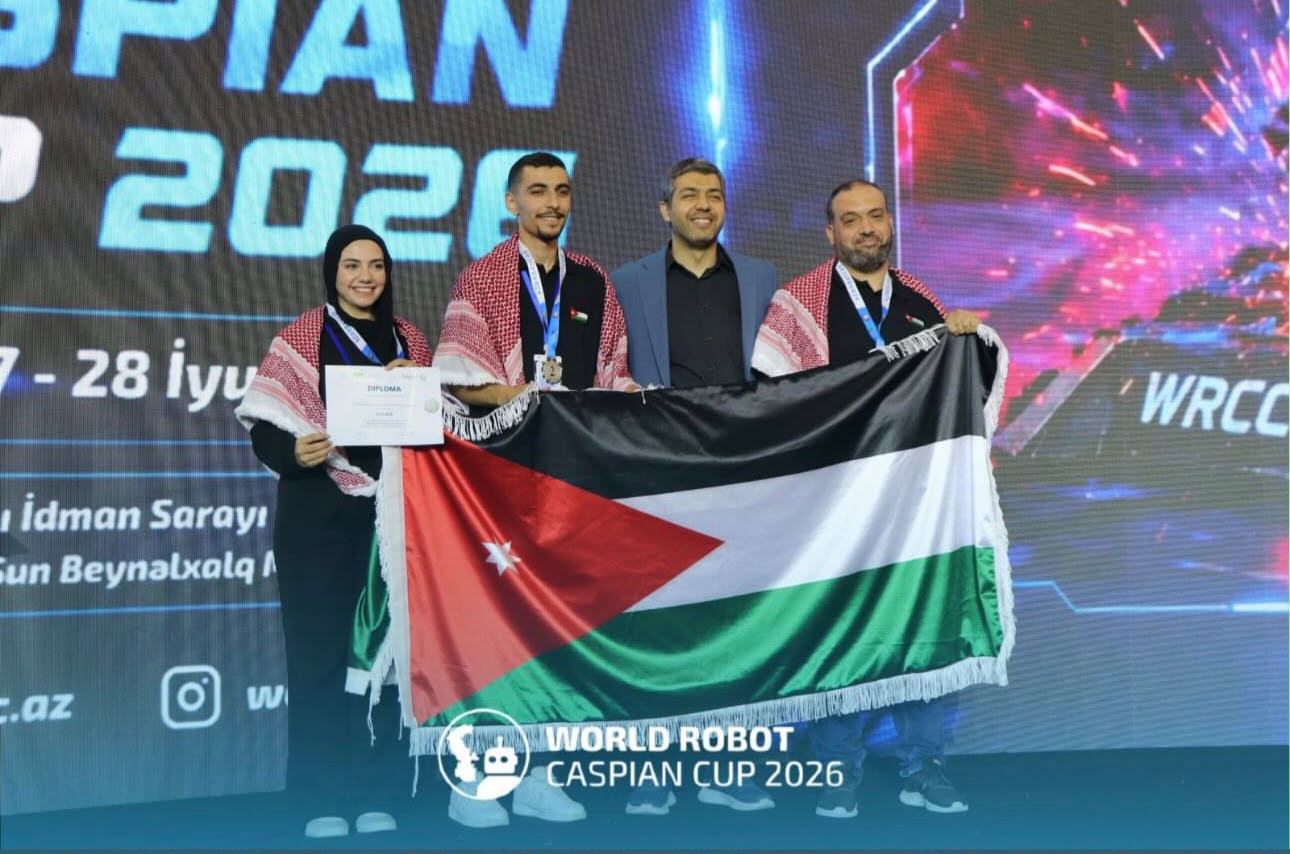 Award ceremony — World Robot Caspian Cup 2026, Baku