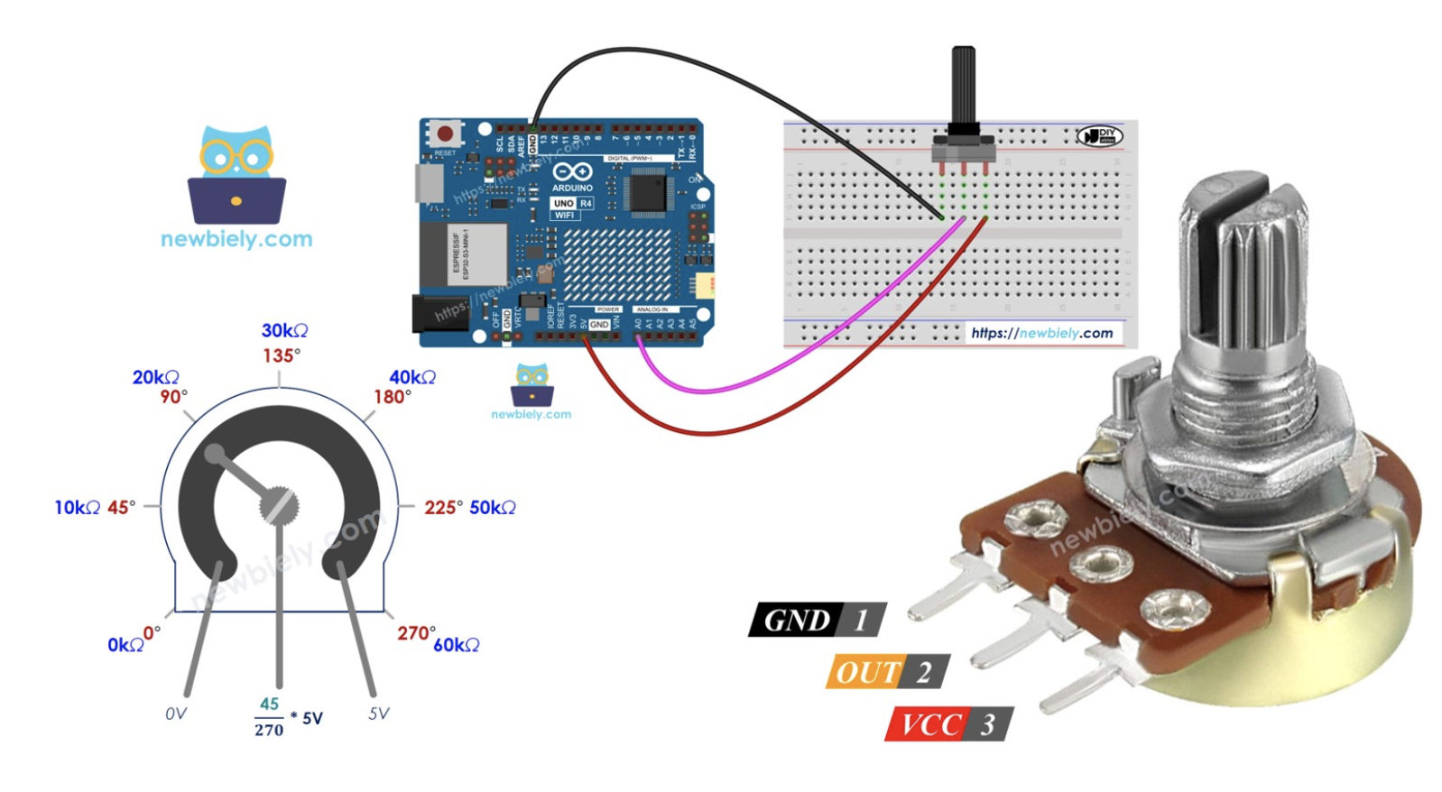 Potentiometer Wiring Diagram